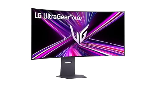 LG Ultragear™ 45GX950A-B OLED Gaming-Monitor, 45, 5K2K, 165Hz/330Hz, 0,03ms, DisplayHDR™400 True Black, G-SYNC, FreeSync Premium Pro, USB-C, DP 2.1, Curved 800R, Schwarz