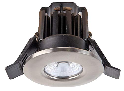 FL25427SN LED-Einbaustrahler, gebürstetes Chrom, 4,5 W, 2700 K, 1 Stück Cover