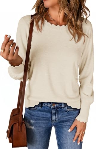 Cicy Bell Womens Crew Neck Long Sleeve Sweater...