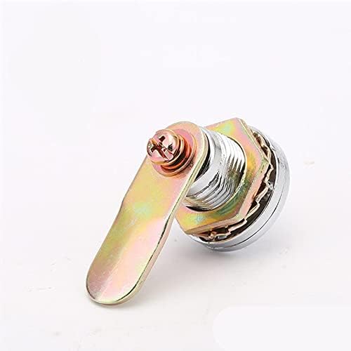 Cam Lock,Security Mailbox, Useful Steady Padlock for Door Cabinet Drawer Cupboard camlock 16mm + 2 Keys