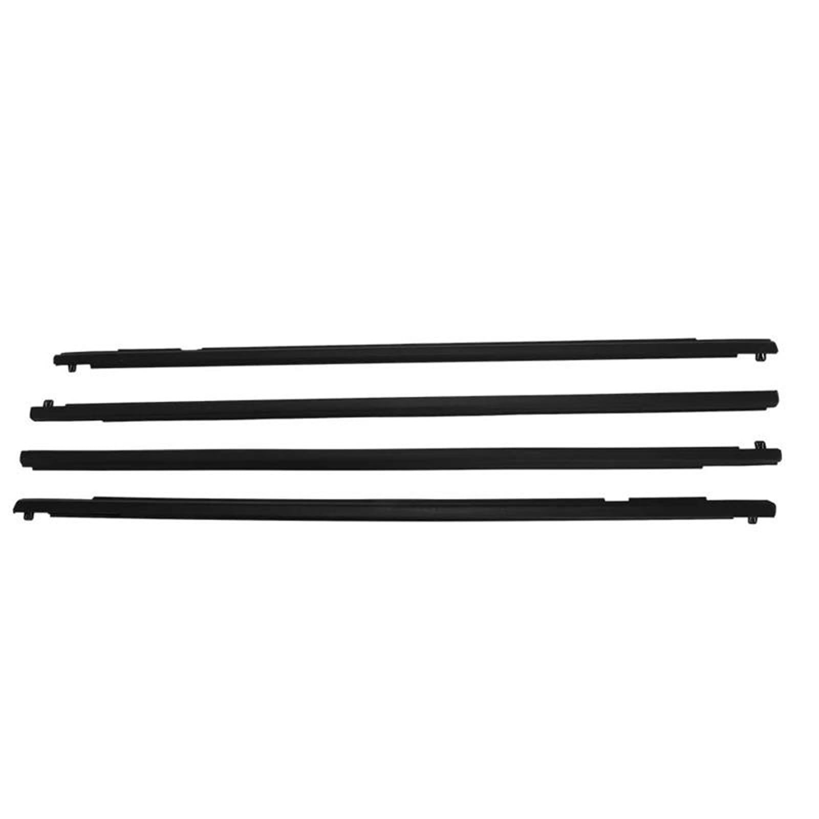 Qibbei One Color Car Outer Windows Rubber Weatherstrip Waterproof Pressure Strips Sealing Belt Moulding Trim For Mazda 3 2004-2009