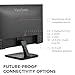 ViewSonic VA2456A-MHD 24 Inch IPS 1080p Monitor with 120Hz, Eye Care, HDMI, DisplayPort, and VGA Inputs for Home and Office