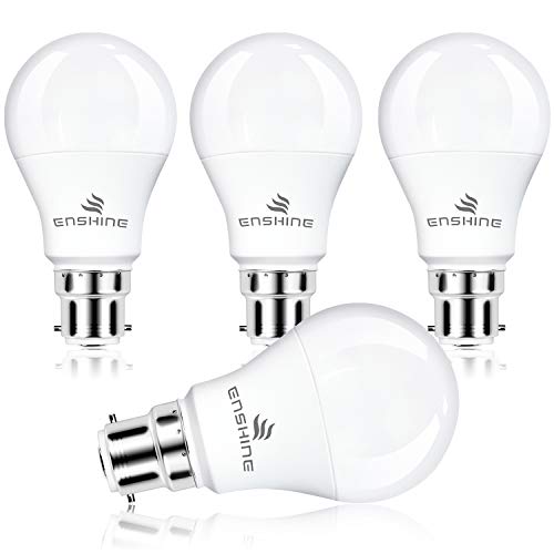 Preisvergleich Produktbild Enshine LED Lampe A60, 10W ersetzt 60W, B22, 850 Lumen, Matt