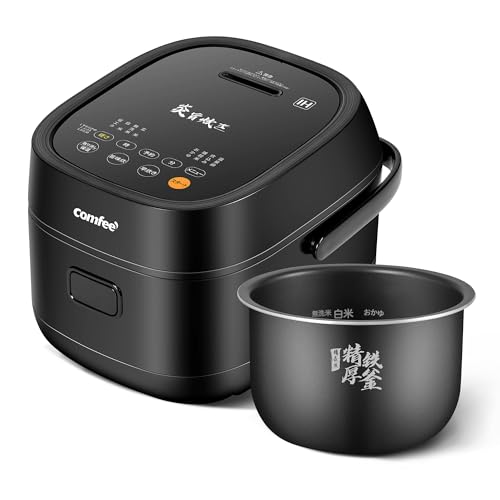 COMFEE' 炊飯器 3合炊き IH式 一人暮らし 2人暮らし 炊飯ジャー 1~3人用...