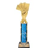 11' Cribbage Hand Trophies - Custom Cards Trophy Awards