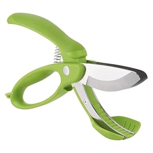Trudeau Toss and Chop Salad Tongs, Stainless Steel – Multi-Function Salad Servers for Easy Tossing, Chopping, and Mixing – Durable and Ergonomic Design for Kitchen Use