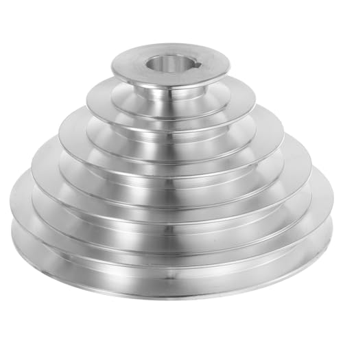 Poulie En Aluminium Type A - Diamètres Extérieurs 55 à 150 Mm - Alésage 19 Mm - Pour Courroie Trapézoïdale 12,7 Mm - 10
