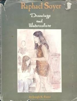 Hardcover Raphael Soyer: Drawings and watercolors Book