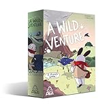 A Wild Venture Brettspiel – Strategiespiel für Motorenbau und Abenteuer, skurrile Fantasiewelt mit über 100 einzigartigen Karten, schnelles Gameplay für Kinder und Erwachsene, ab 10 Jahren, 2 Spieler