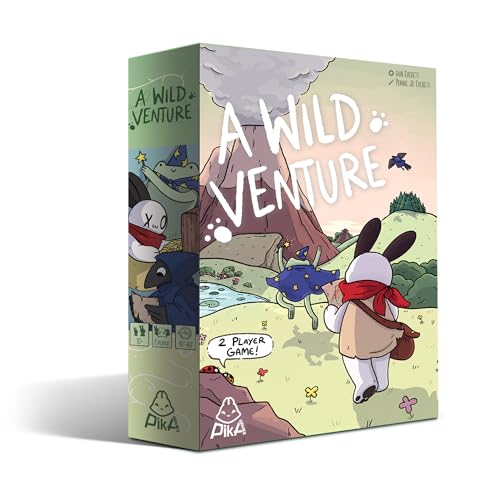 A Wild Venture Board Game - Engine-Building & Adventure Strategy Game, Whimsical Fantasy World with...