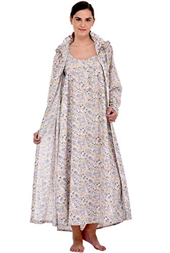 Ensemble de nuisette imprimée pour femme Cotton Lane la finesse d'un vêtement de nuit