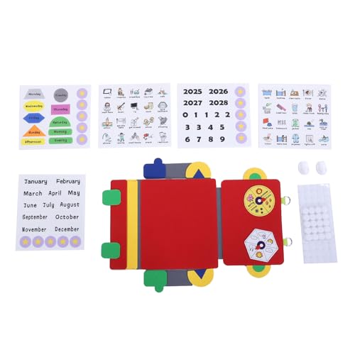 Planificador diario para niños en actividades preescolares del aula y hogar