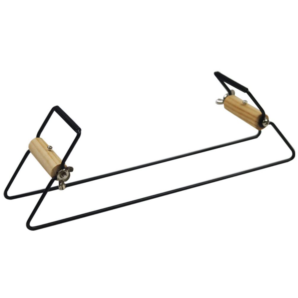 Metal Bead Loom Kit Wide Bead Loom Tools Beading Loom Frame DIY Beading Loom Jewelry Loom Kit Jewelry Making Accessories (Black)