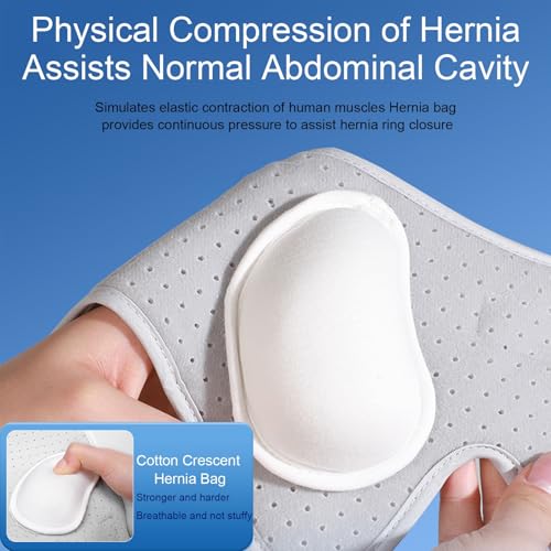 Faja de Hernia Inguinal para Hombre y Mujer Ajustable miniatura 6