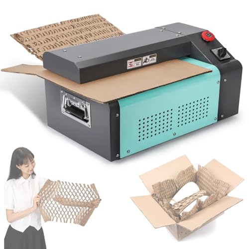 Cardboard Shredder,Carton Expansion and Cutting Machine,Cardboard Mesh Filling Shredder,Cutting Thickness,Maximum 10mm,Cutting Width 350mm,for DIY Honeycomb Cushioning Material