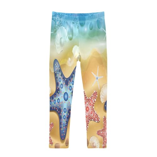 Bolaz Toddler Girls Leggings Printed Yoga Pants Leggings Three Star for Kids