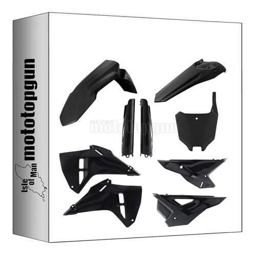 Kit carénage Acerbis 0026547.090 noir haut de gamme pour Honda CRF 450 R-WE 2025