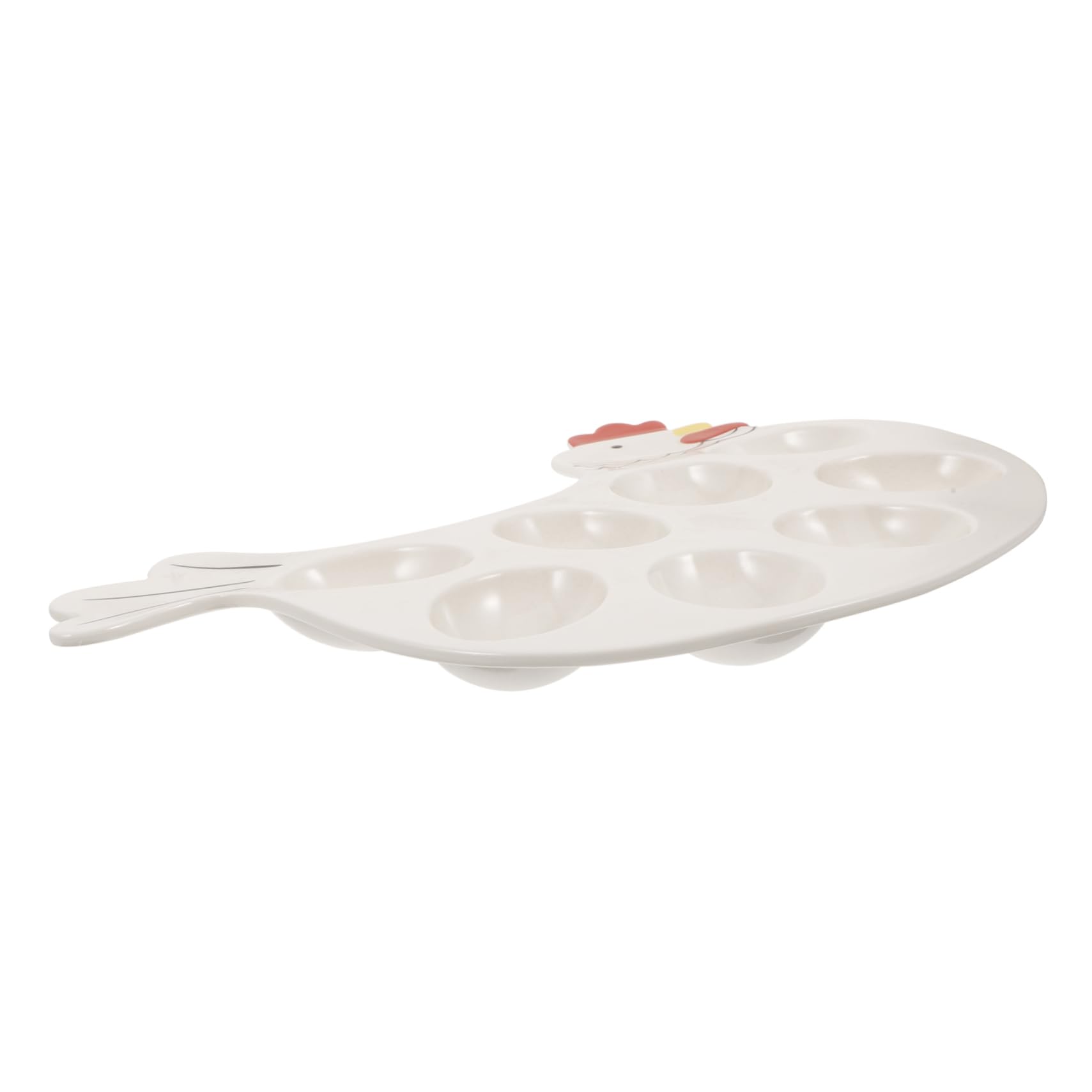 Plateau à œufs farcis Luxshiny pour éviter les chutes d'œufs lors du service de Pâques