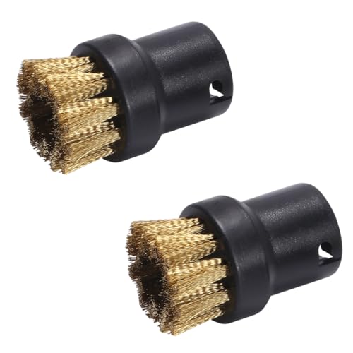 PRAOFRT 2 Stück Zubehör für kärcher dampfreiniger für kärcher dampfreiniger zubehör Dampfreiniger für Kärcher SC1 SC2 SC3 SC4 SC5 SC7 CTK10 Rundbürstenset Düse Mundstück Ersatzteile