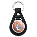 Black Leather Tom and Jerry Best Friends Keychain