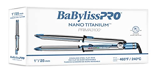 Babylisspro Flat Iron Hair Straightener, 1 Inch Nano Titanium Prima 3100 Ionic, Hair Styling Tools & Appliances, Bnt3100Tuc #TOP1