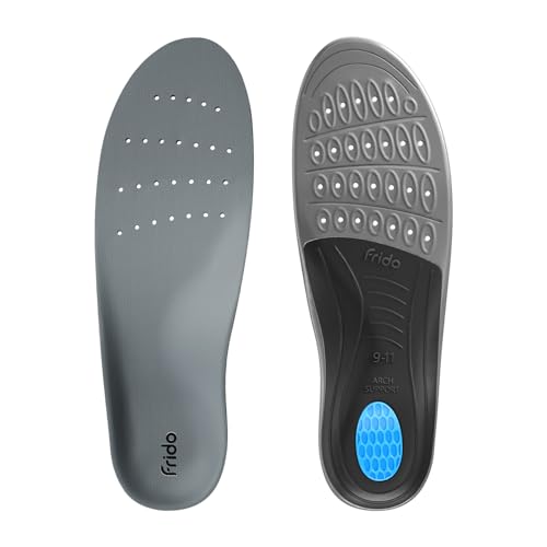 Frido Arch Support Insole for Flat Feet, Relieves Feet Pain, Plantar Fasciitis & Heel Spurs, Orthotic Inserts for Enhanced Stability, Comfortable, Trimmable Shoe Inserts, Medium (9 to 11 UK) Pack of 1 (Image - 2)