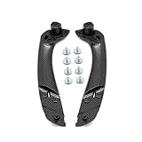 Poignée porte Poignée porte intérieure voiture avec couvercle, pour Megane 3 III, pour Fluence 2008 – 2016, 809600015R Poigner Porte(Inner handle-Cabon)