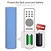 1 Pack Silicone Case for Hisense Remote Cover, for ERF3A90 Hisense U7G U9G U8 Series 4K ULED Remote, Silicone Case Glow in Dark (Blue)