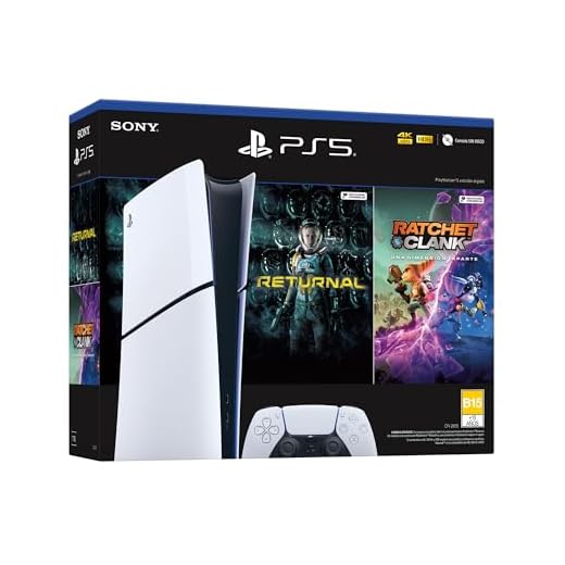 Pack Consola PlayStation®5 (Modelo Slim) con 2 Juegos - Digital
