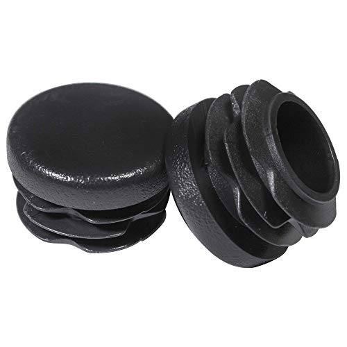 Prescott Plastics 1" Inch (25.4 mm) Round Plastic Hole Plugs, Inserts, Black End Caps for Metal Tubing, Hardware Plugs, Fences, Glide Protection from Chair Legs and Furniture - Pack of 16 Prescott Plastics 1" Inch (25.4 mm) Round Plastic Hole Plugs, Inserts, Black End Caps for Metal Tubing, Hardware Plugs, Fences, Glide Protection from Chair Legs and Furniture - Pack of 16
