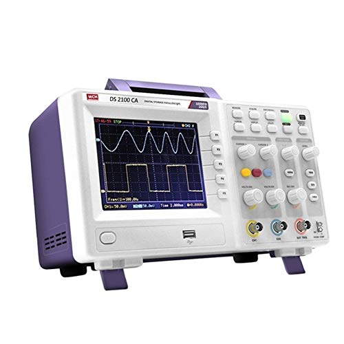 Zs-Tester Siglent Tecnologías Osciloscopio Digital Osciloscopio analógico portátil de Mano Osciloscopio for Coche 100MHz Generador de Funciones (Size : 220v)