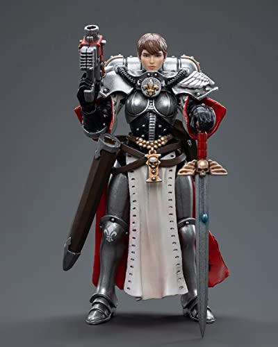 Pipigirl Joytoy × Warhammer Genuine License 1/18 Action Figures, 4Inch Army Military Extreme Warrior Models Kits (Sister Superior Evinka) #TOP1