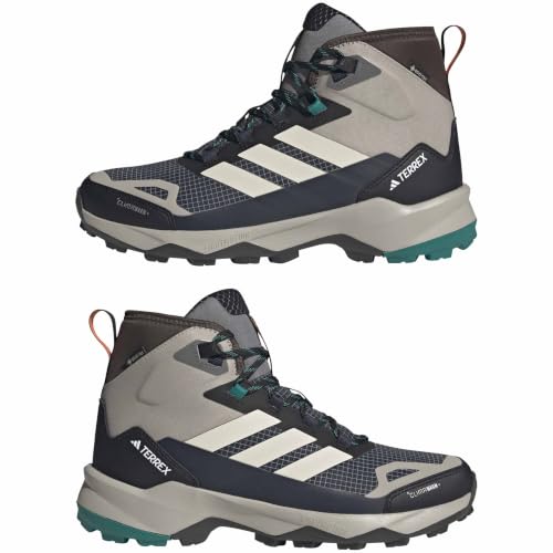 adidas Herren Terrex Skychaser Ax5 Mid Gore-Tex Climawarm+ Hiking Shoes, Legend Ink/Wonder White/Light Brown, 42 2/3 EU – Ansicht 6