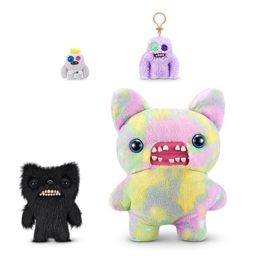 Fuggler Fart Face 23 cm von ZURU, Lustiges Hässliches Monster, Plüschtier für Kinder und Erwachsene (Munch Munch) – Ansicht 3