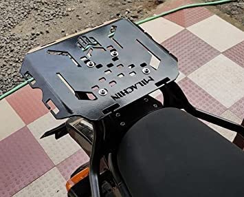 MILACHIN Top Rear Rack Plate Pack of 1 (Himalayan BS 3,4,6) ((Himalayan 1))