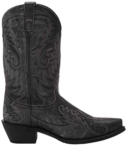 Laredo Mens Western Boot, Black Distressed, 10 Us #TOP5