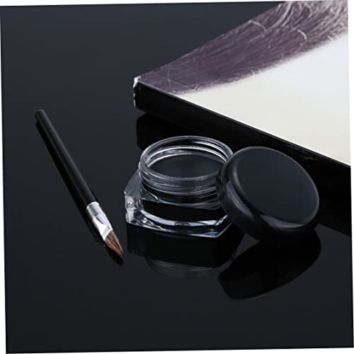 Delineador Gel Waterproof Negro con Brocha 5g miniatura 6