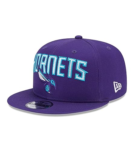 Casquette NBA Charlotte Hornets New Era 9Fifty violette snapback homme mode urbaine