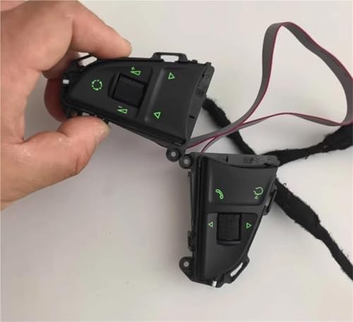 Interrupteur commande volant multifonction pour Skoda 2015-2025 - 5