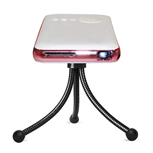 Tragbarer Mini-Projektor Wejoy DL-S6 + 1000 Lumen 854x480 Smart Mini-Projektor, RK3128 CPU, 1 GB + 32 GB, Android 4.4, Bluetooth, WLAN, HDMI (Rotgold)