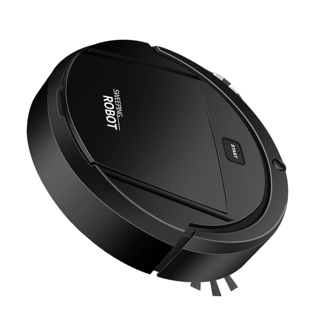 Robot Vacuum Cleaner Multifunctional Rechargeable Mini for Home Pet Hair Black Handbag-image-26