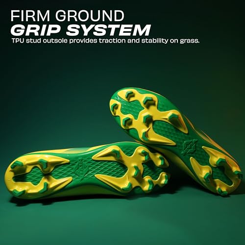 Image of Nivia Country Color WC Football Studs for Men, Firm Ground Football Shoes with Duofoam Cushioning, TPU Stud Outsole, 3D TPU Upper, Football Boots with Nylon Mid Shank Support