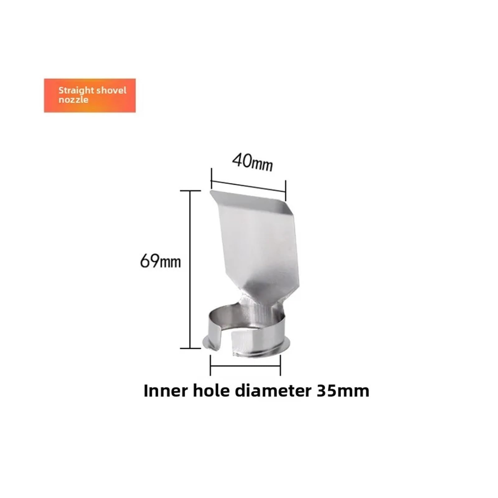 Kit ugelli ad aria calda da 9 pezzi, tubo di raccolta for pistola termica portatile universale | Teste tonde e piatte a tre/cinque strati for lavori di riscaldamento
