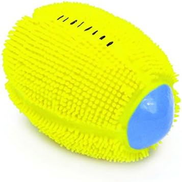 Latex Spiney Football Dog Toy 4 inch