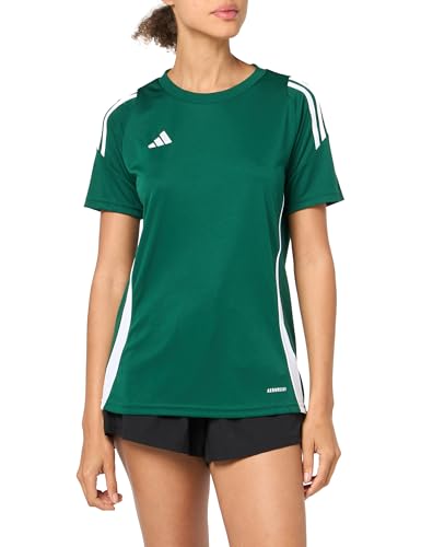 Adidas T-shirt femme noir en coton bio coupe classique pour le sport