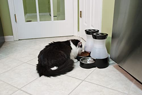 PetSafe Healthy Pet Water Station, 64 oz, Stainless Steel Bowl, Small - image 2