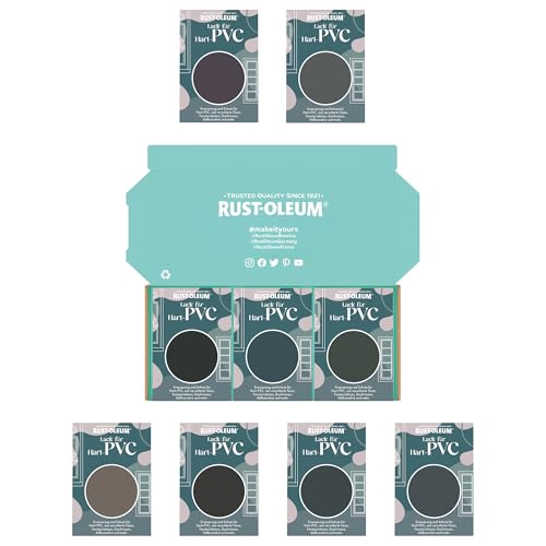 Rust-Oleum PVC-Lack Testerbox - Stimmungsvolle Dunkeltöne - Matt