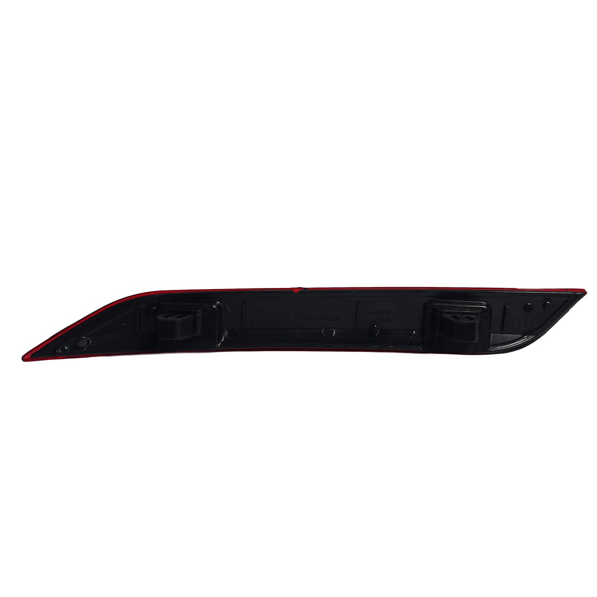2 catarifrangenti per paraurti posteriore, destro e sinistro, compatibili con VW Polo 2014-2017 6C0945106B 6C0945105B