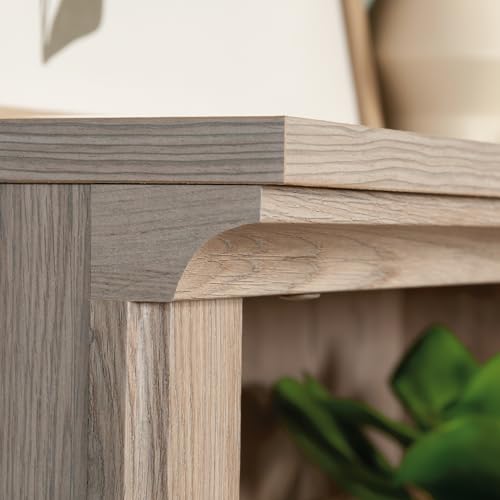 Image of Sauder 3 Tier Book Shelf Wooden Bookcase Multipurpose Bookshelf for Home Office, Living Room, in Laurel Oak