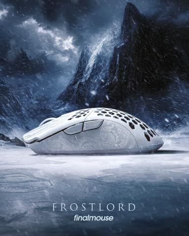 マウス・トラックボール Finalmouse ULX Frostlord Small Finalmouse ULX Frostlord Wireless Gaming Mouse, Frostlord White